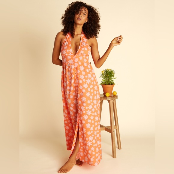 Billabong x Wrangler Halter Dress - Picture 3 of 11